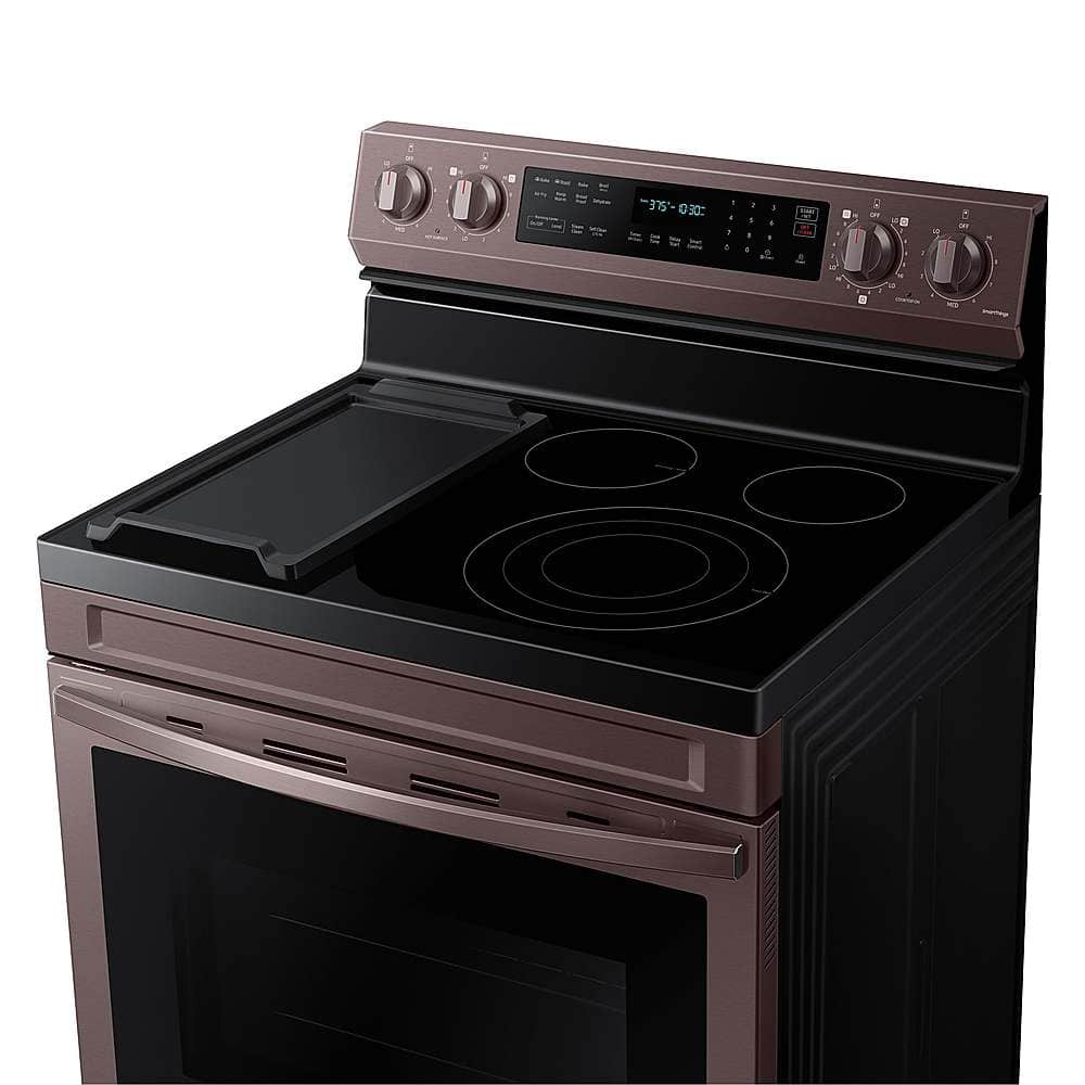 Customer Reviews: Samsung 6.3 Cu. Ft. Freestanding Electric Convection+ Range With WiFi, No ...