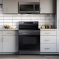 Alt View Zoom 11. Samsung - 6.3 cu. ft. Freestanding Electric Range with Rapid Boil™, WiFi & Self Clean - Black stainless steel.