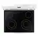 Alt View 13. Samsung - 6.3 cu. ft. Freestanding Electric Range with WiFi and Steam Clean - White.
