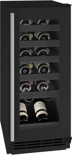 U-Line 24-750ml bottle Wine Refrigerator in Black – Black