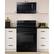 Alt View 11. Samsung - 6.3 cu. ft. Freestanding Electric Range with WiFi, No-Preheat Air Fry & Convection - Black.