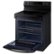 Alt View Zoom 17. Samsung - 6.3 cu. ft. Freestanding Electric Range with WiFi and Steam Clean - Black.
