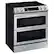 Alt View 19. Samsung - 6.3 cu. ft. Slide-In Induction Range with WiFi, Flex Duo, Smart Dial & Air Fry - Stainless Steel.