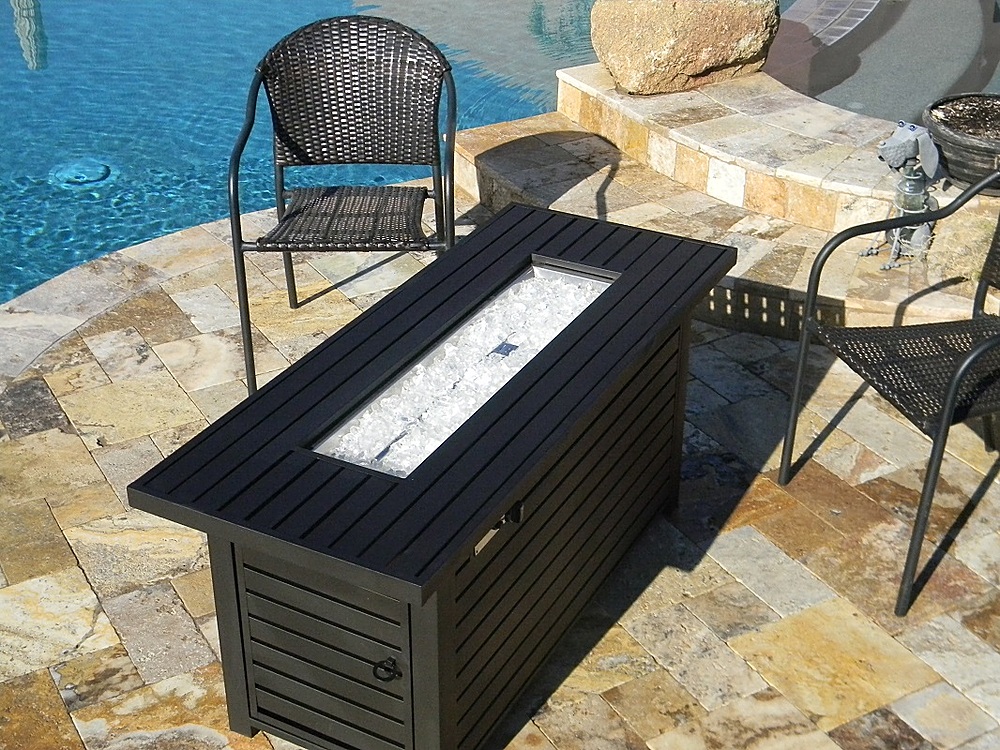Az Patio Heaters Outdoor Rectangle Fire, Can A Propane Fire Pit Be Used On Screened In Porch