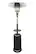 Front. AZ Patio Heaters - Outdoor Patio Heater - Hammered Silver.