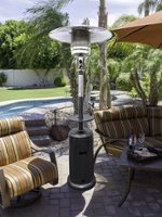 AZ Patio Heaters - Outdoor Patio Heater - Hammered Silver - Alt_View_Zoom_11