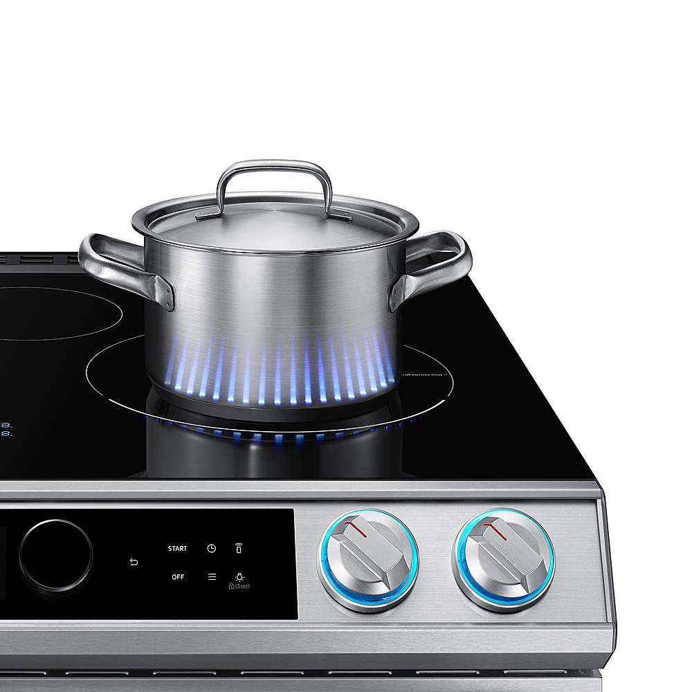 Samsung 6.3 cu. ft. Slide-In Induction Range with WiFi, Flex Duo