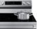 Alt View 12. Samsung - 6.3 cu. ft. Freestanding Electric Range with WiFi and Steam Clean - Stainless Steel.