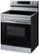 Alt View 16. Samsung - 6.3 cu. ft. Freestanding Electric Range with WiFi and Steam Clean - Stainless Steel.