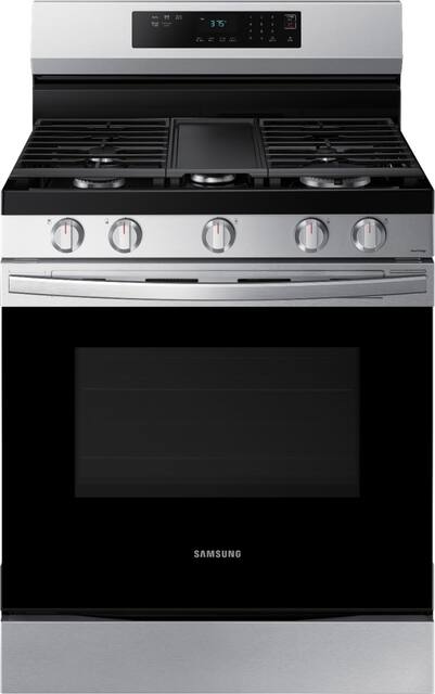 Samsung 6.0 cu. ft. Freestanding Gas Range with 18K BTU Dual Power