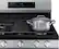 Alt View 12. Samsung - 6.0 cu. ft. Freestanding Gas Range with 18K BTU Dual Power Burner, WiFi & Self Clean - Stainless Steel.