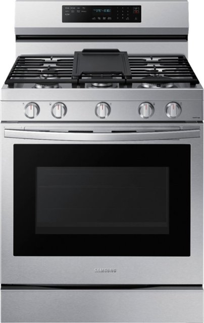 NX60A6511SS Samsung 30 Smart Gas Convection Range with 5 Sealed Burners  and No Pre Heat Air