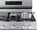 Alt View 12. Samsung - 6.0 Cu. Ft. Freestanding Gas Convection+ Range with WiFi and No-Preheat Air Fry - Stainless Steel.
