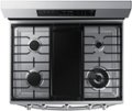 Alt View Zoom 13. Samsung - 6.0 Cu. Ft. Freestanding Gas Convection+ Range with WiFi and No-Preheat Air Fry - Stainless Steel.