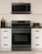 Alt View 11. Samsung - 6.0 cu. ft. Freestanding Gas Range with WiFi, No-Preheat Air Fry & Convection - Black Stainless Steel.