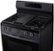 Alt View 16. Samsung - 6.0 cu. ft. Freestanding Gas Range with WiFi, No-Preheat Air Fry & Convection - Black Stainless Steel.