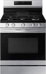 Samsung - 6.0 cu. ft. Freestanding Gas Range with No-Preheat Air Fry & Convection - Stainless Steel