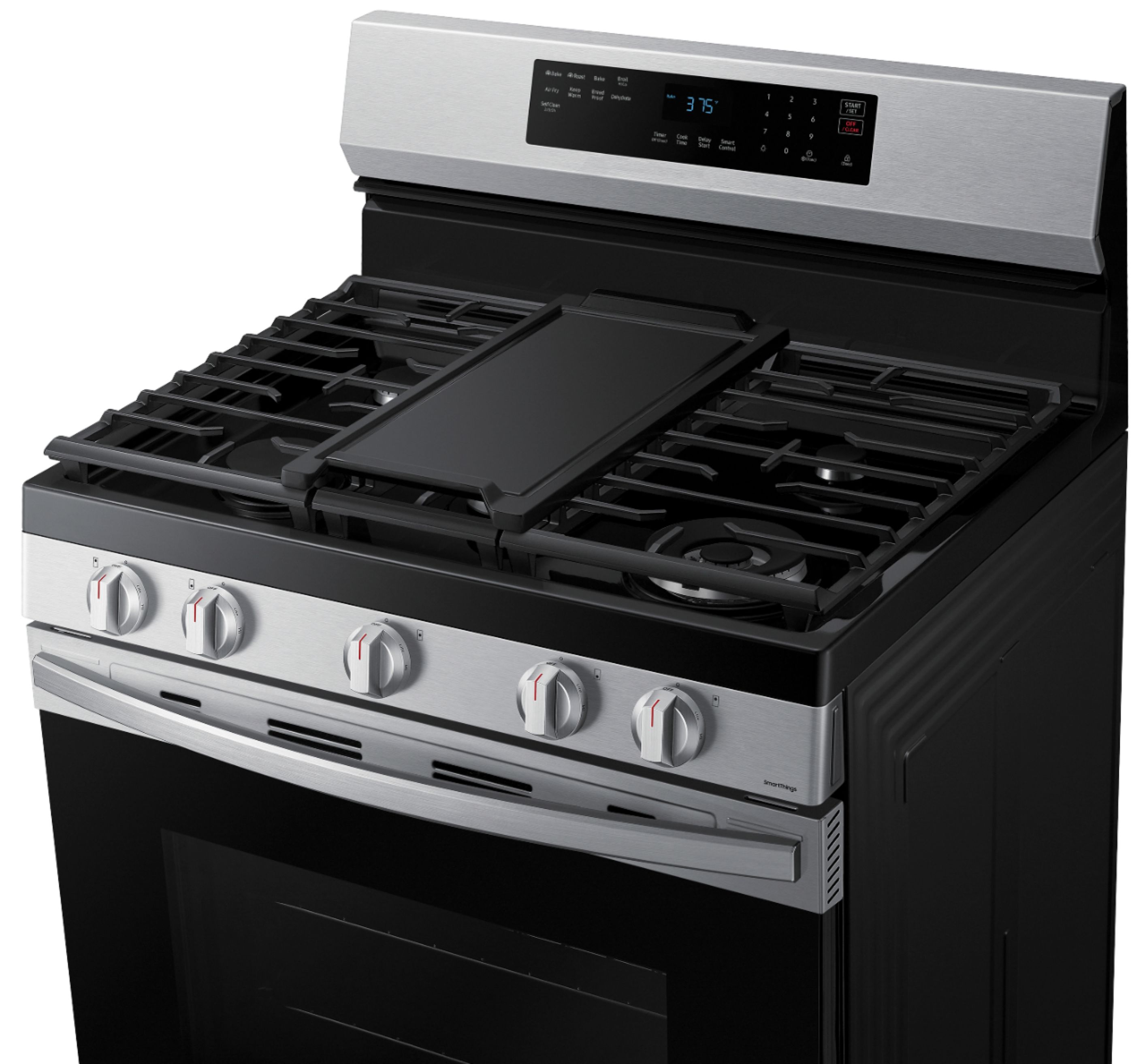 Samsung 6.0 cu. ft. Freestanding Gas Range with WiFi, No-Preheat Air Fry &  Convection Stainless Steel NX60A6511SS/AA - Best Buy