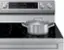 Alt View 12. Samsung - 6.3 cu. ft. Freestanding Electric Convection+ Range with WiFi, No-Preheat Air Fry and Griddle - Stainless Steel.