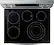Alt View 14. Samsung - 6.3 cu. ft. Freestanding Electric Convection+ Range with WiFi, No-Preheat Air Fry and Griddle - Stainless Steel.
