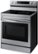 Alt View Zoom 17. Samsung - 6.3 cu. ft. Freestanding Electric Convection+ Range with WiFi, No-Preheat Air Fry and Griddle - Stainless steel.