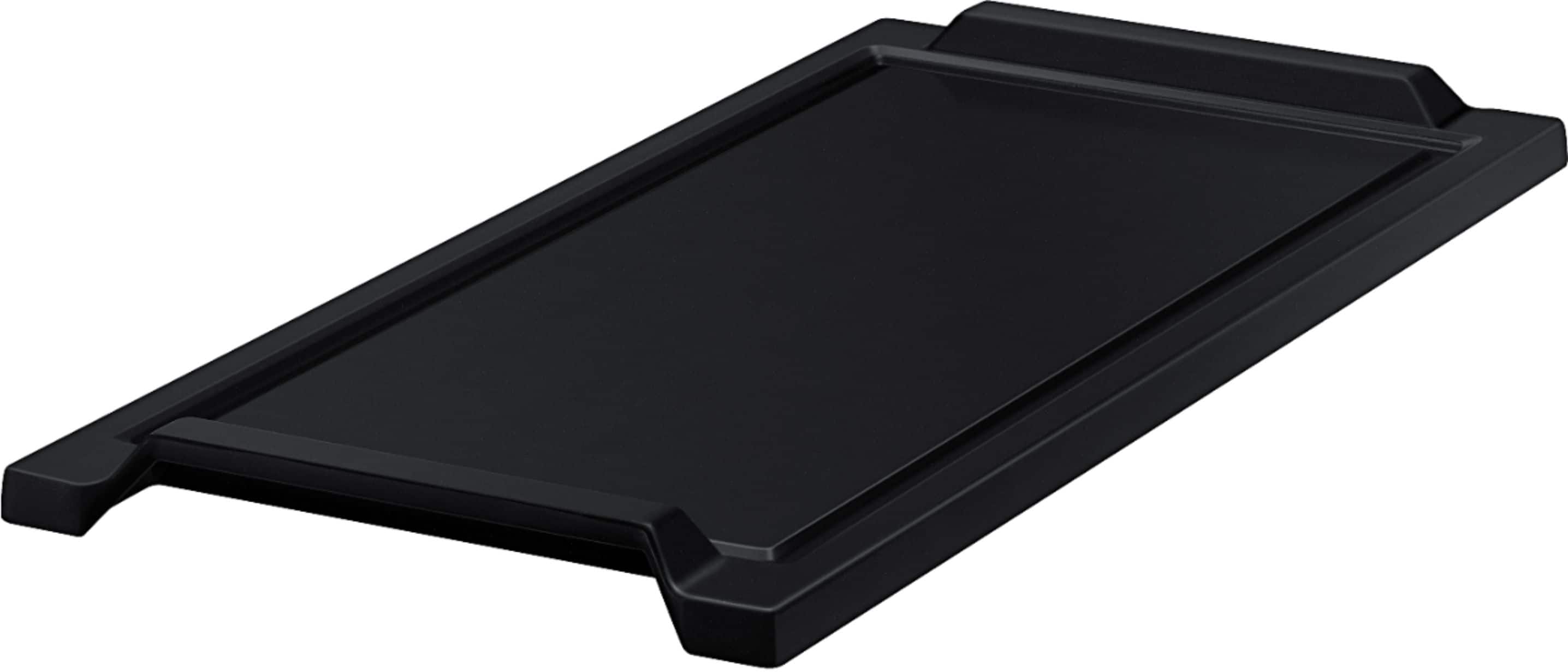 Alt View 20. Samsung - 6.3 cu. ft. Freestanding Electric Convection+ Range with WiFi, No-Preheat Air Fry and Griddle - Stainless Steel.