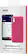 Alt View 15. Lively® - Dual-Layer Hard Shell Case for Jitterbug Smart3 - Pink.