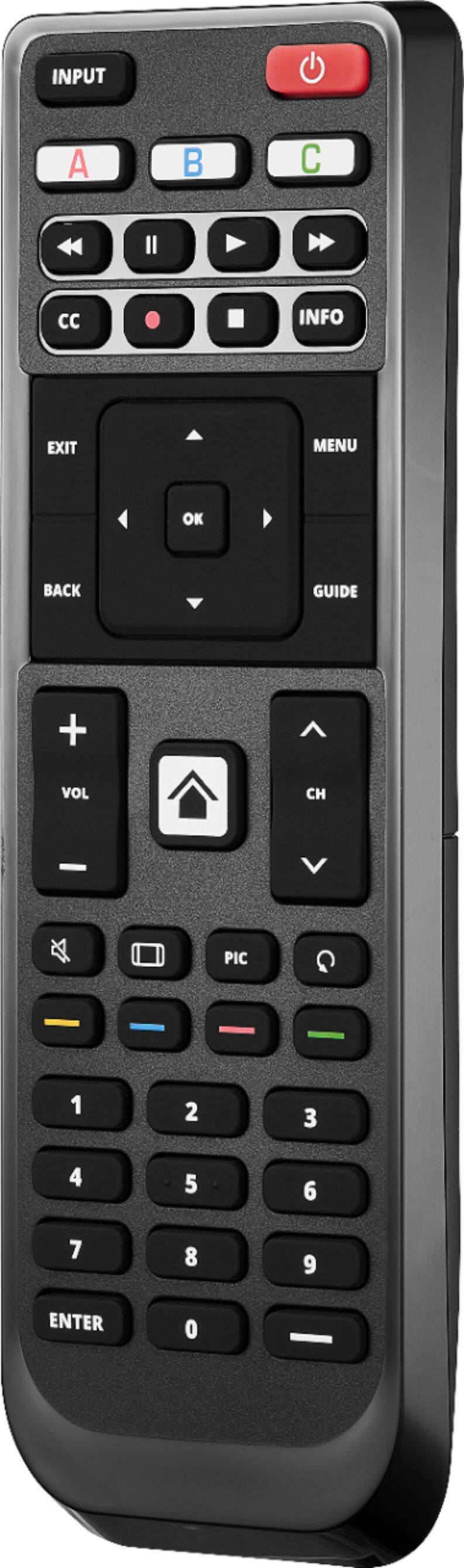 Alt View 12. Insignia™ - Replacement Remote for Vizio TVs - Black.