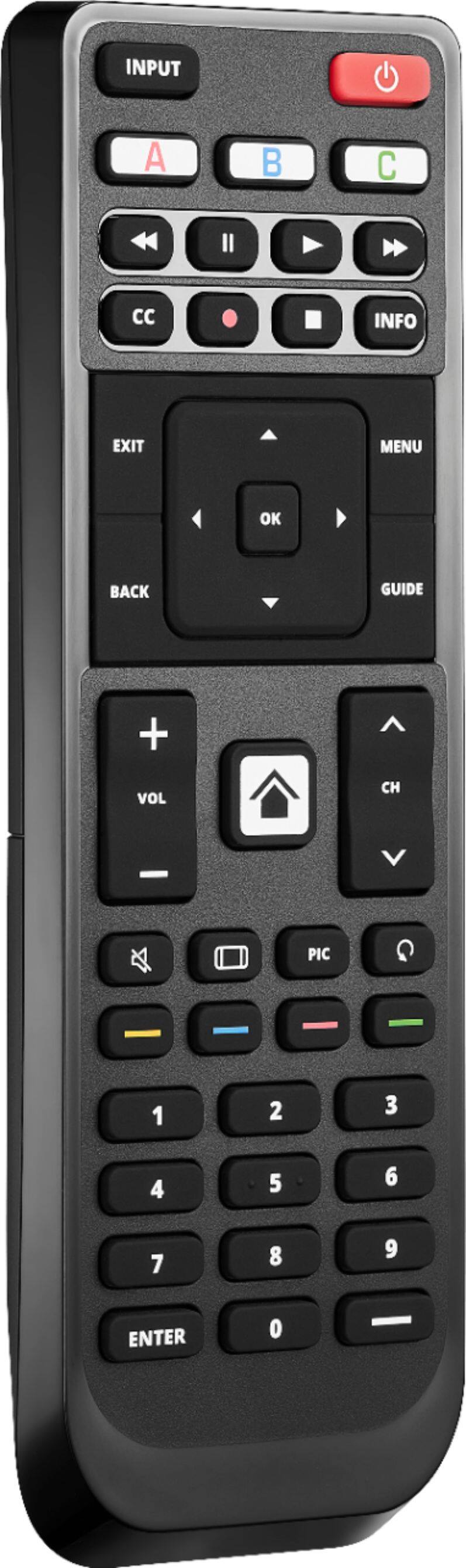Alt View 13. Insignia™ - Replacement Remote for Vizio TVs - Black.