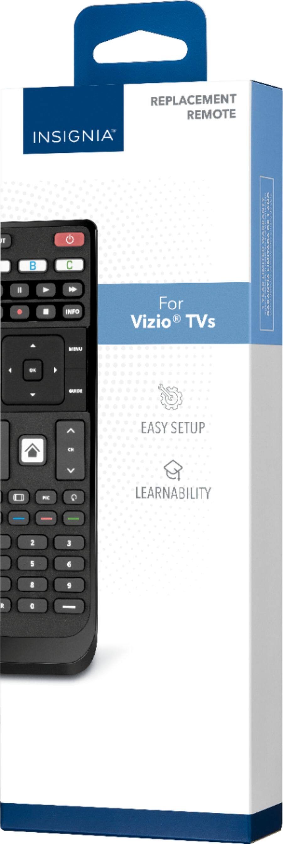 Alt View 15. Insignia™ - Replacement Remote for Vizio TVs - Black.