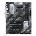 Front. ASUS - PRIME B550-Plus (Socket AM4) AMD B550 ATX DDR4 Motherboard - Black.
