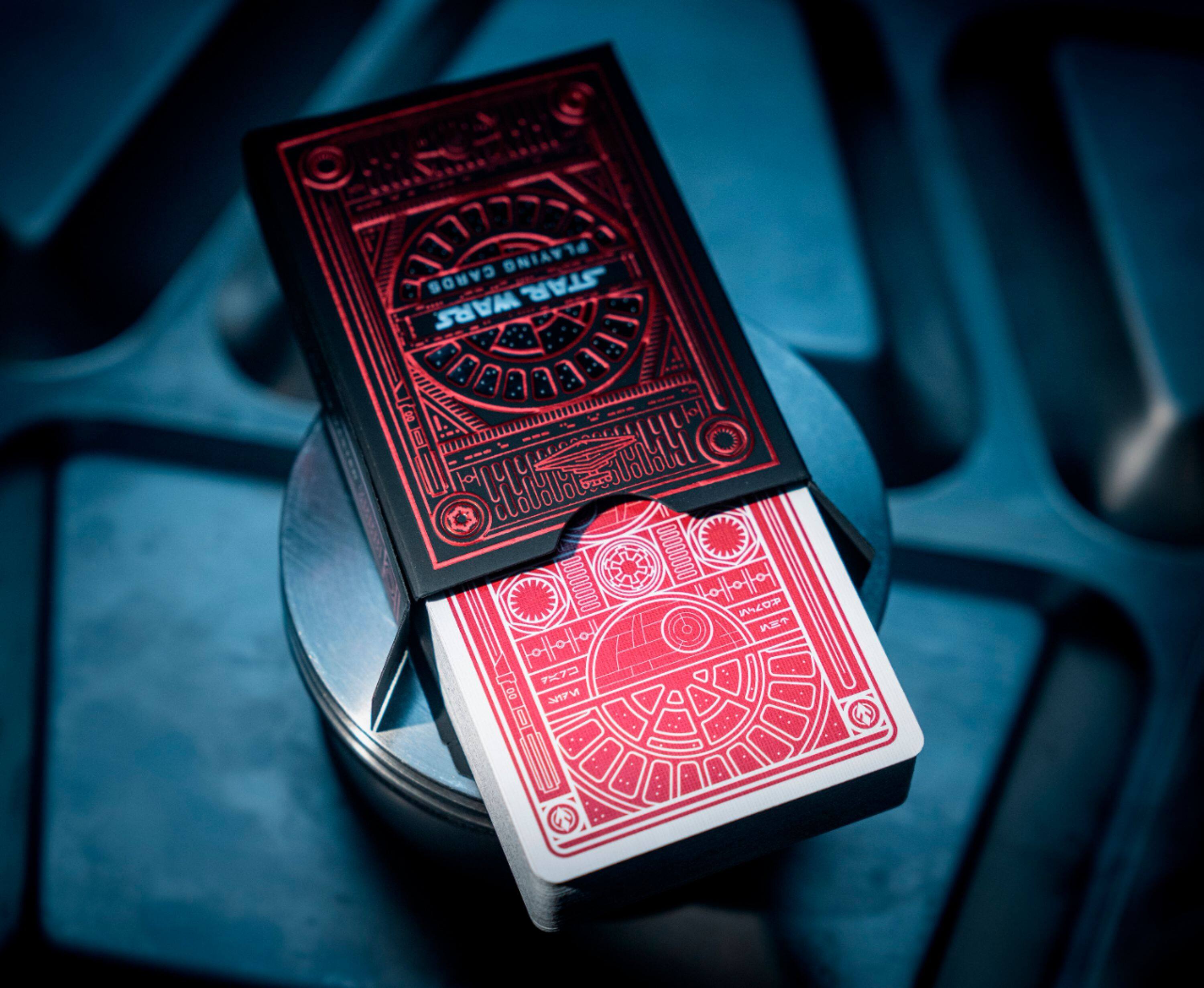 Alt View 14. theory11 - Star Wars Playing Cards - Red.