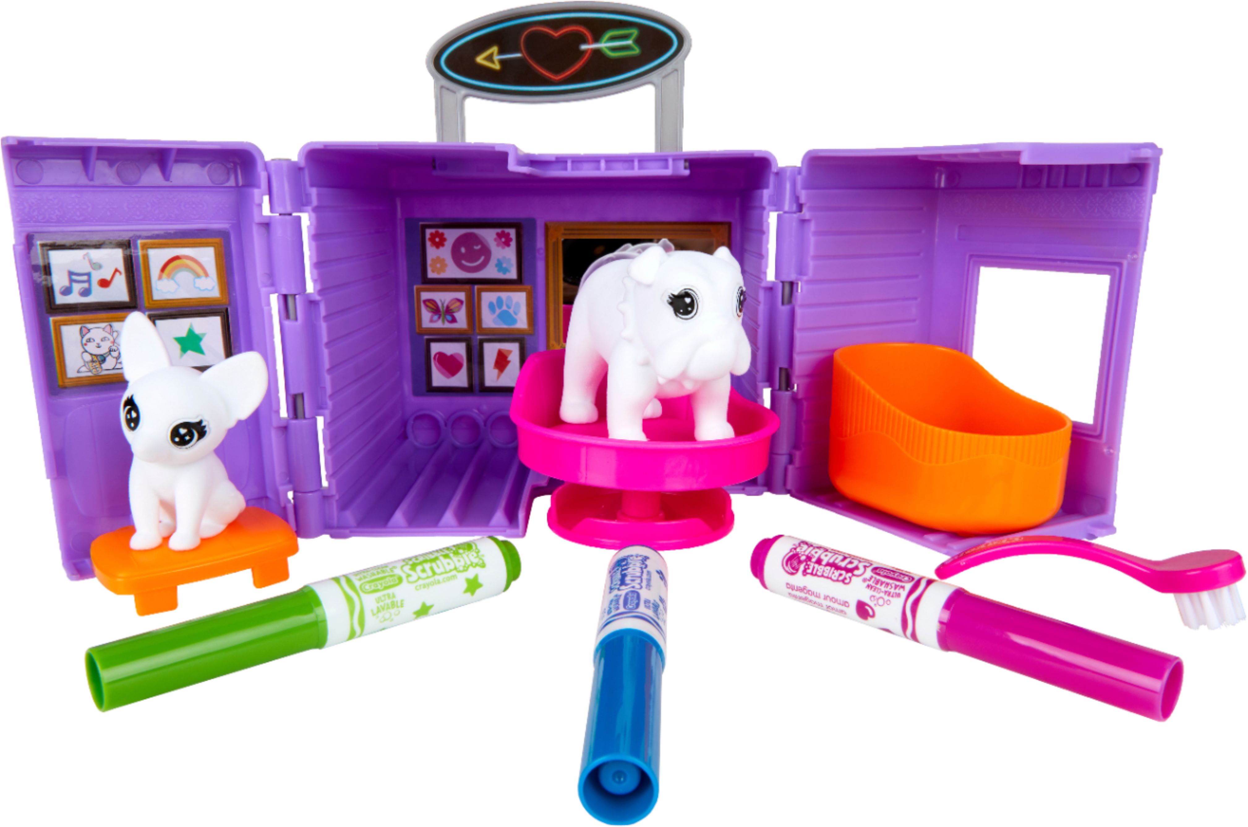 Best Buy: Crayola Scribble Scrubbie Pet Salon Play Set 74-7304