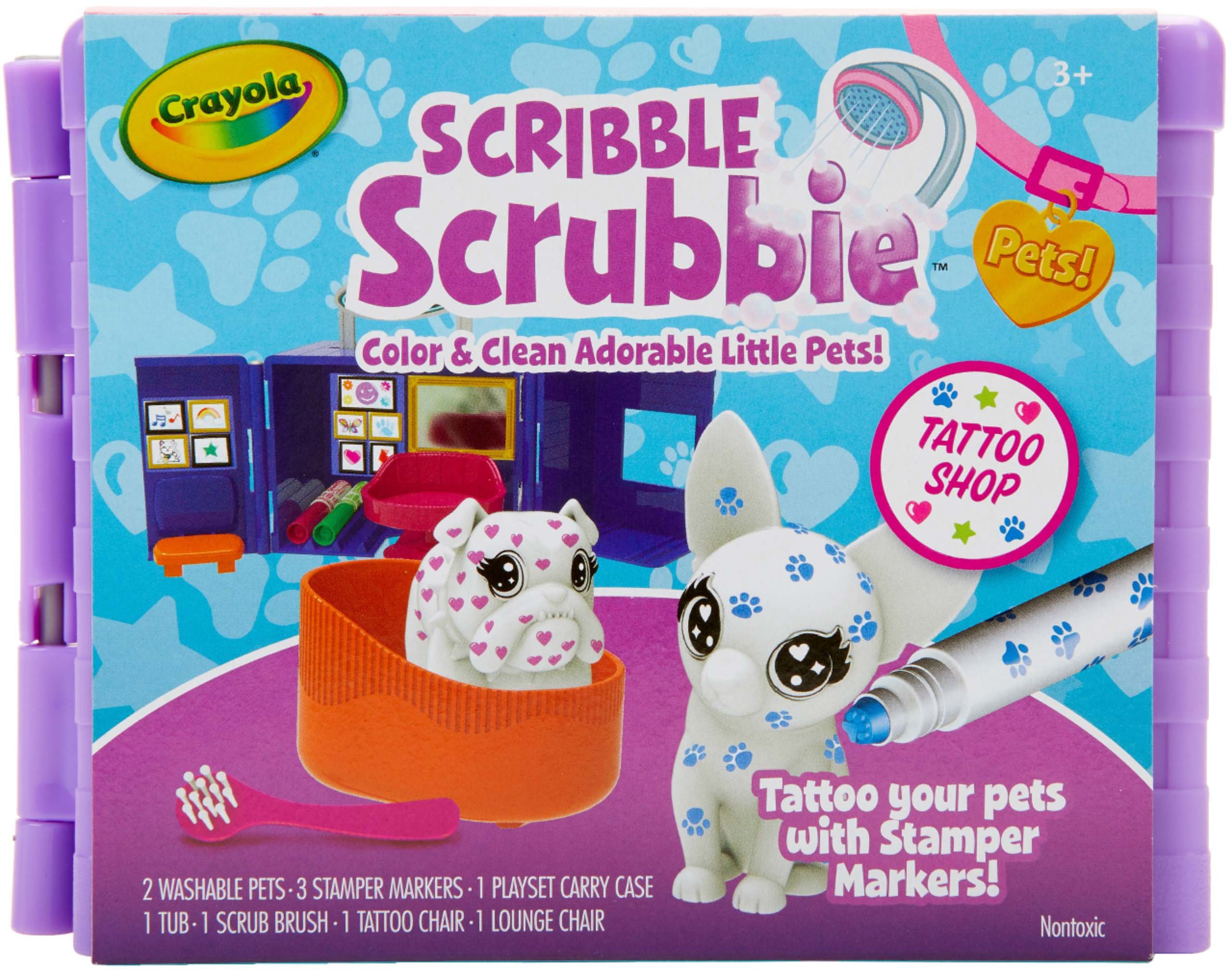 Best Buy: Crayola Scribble Scrubbie Pet Salon Play Set 74-7304