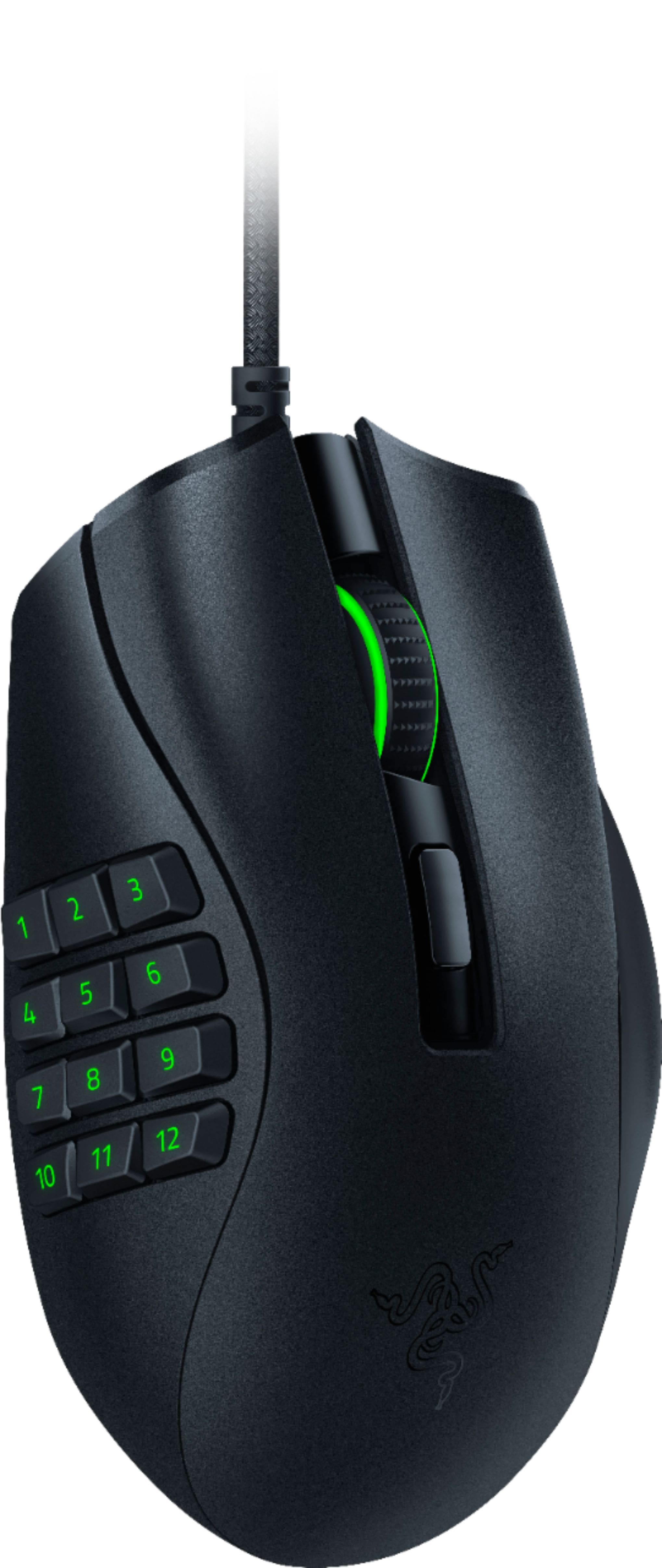 Razer Naga X Wired Optical Gaming Mouse with 16 Programmable