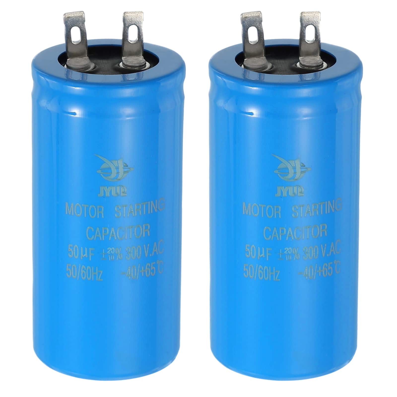 Unique Bargains - 2pcs Motor Start Capacitor, 50uf 300V CD60 Starting Running for AC/ Electric Motor price history on PriceWatchPro