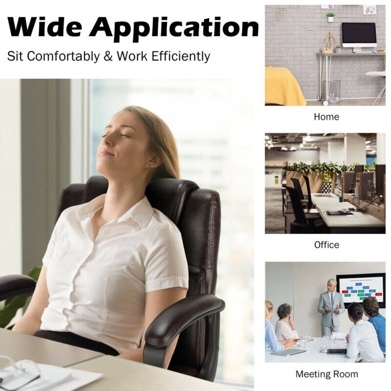 Wide Application: Sit Comfortably & Work Efficiently

1. Home Office
2. Meeting Room