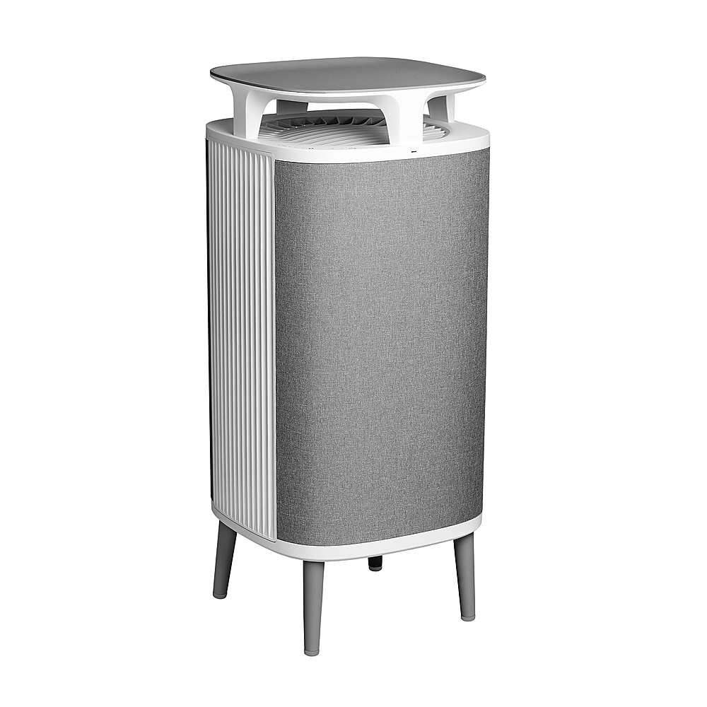 Front. Blueair - DustMagnet 380 Sq Ft Smart Silent Air Purifier - Gray.