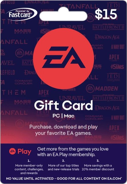 Electronic Arts Ea Play 15 Gift Card Ea Play 15 Best Buy