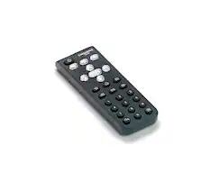 Front. SiriusXM - SXM Wireless Remote Control for Tour Radio - Black.