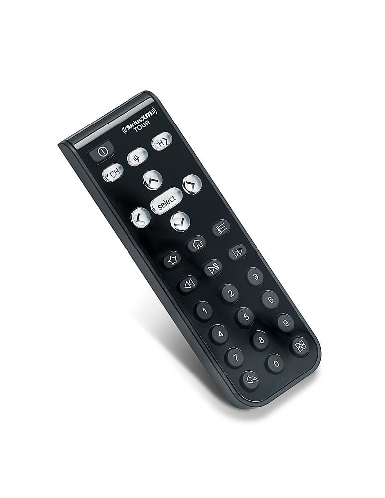Alt View 11. SiriusXM - SXM Wireless Remote Control for Tour Radio - Black.