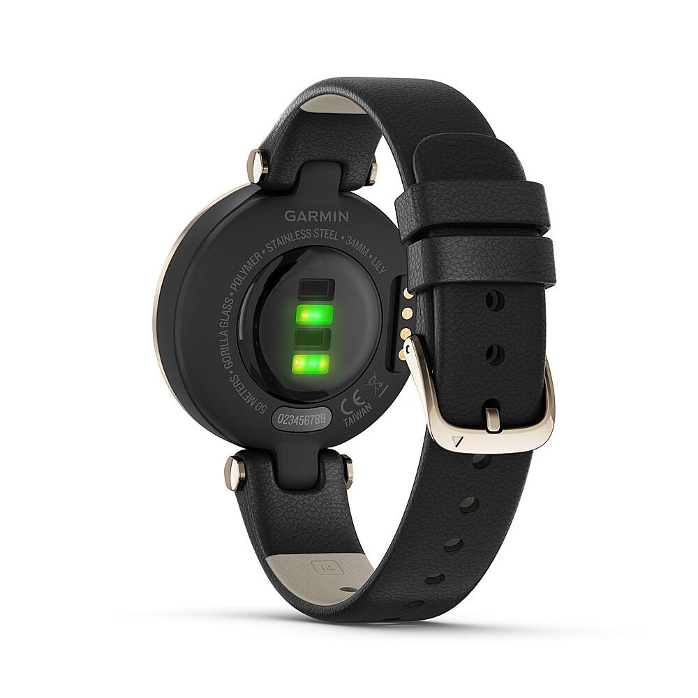 garmin lily smartwatch 34mm fiber reinforced polymer rose gold