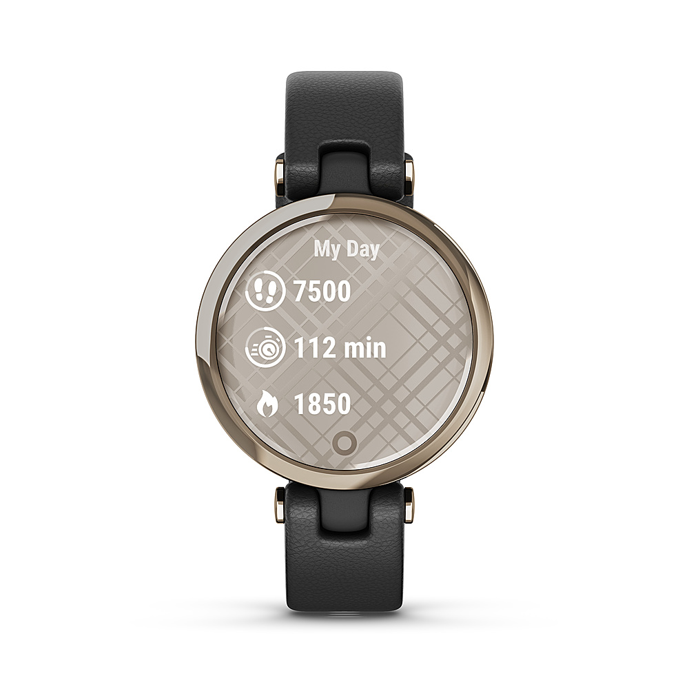 Garmin - Lily™ Smartwatch 34mm Fiber-Reinforced Polymer - Cream Gold