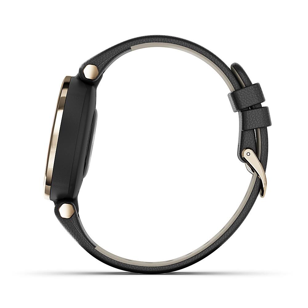 Alt View 3. Garmin - Lily Classic Smartwatch 34mm Fiber-Reinforced Polymer - Cream Gold.