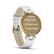 Angle. Garmin - Lily Classic Smartwatch 34mm Fiber-Reinforced Polymer - Light Gold.