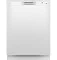 GE - 24" Front Control Built-In Plastic Tub Dishwasher with Dry Boost and 59 dBA - White