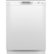 Front. GE - Front Control Built-In Dishwasher with 59 dBA - White.