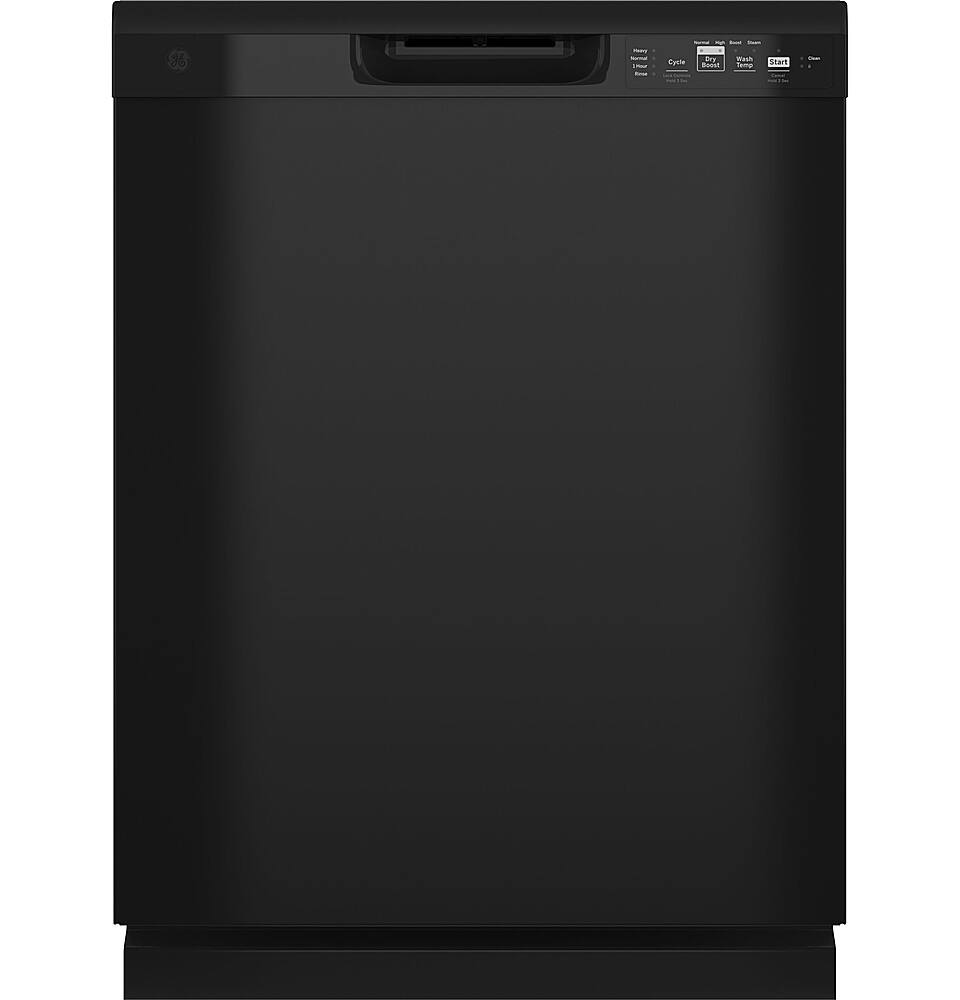 Alt View 11. GE - Front Control Built-In Dishwasher with 59 dBA - Black.