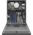 Alt View Zoom 12. GE - Front Control Built-In Dishwasher with 55 dBA - Stainless Steel.