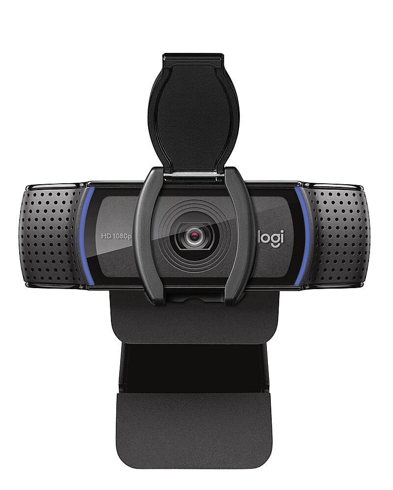 Alt View 12. Logitech - C920e Full HD 1080p Business Webcam - Black.